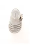 Sandália Pimpolho Branca Velcro